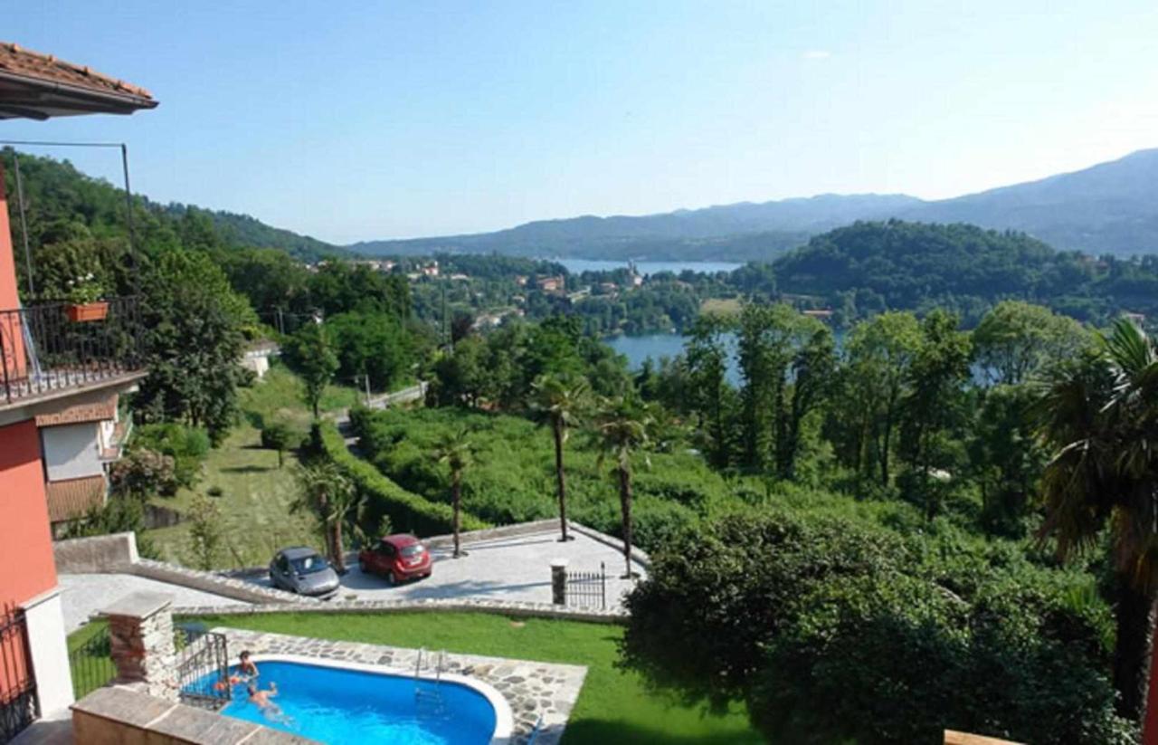 Domus Cusiana Complesso Vista Lago E Piscina Miasino Zewnętrze zdjęcie