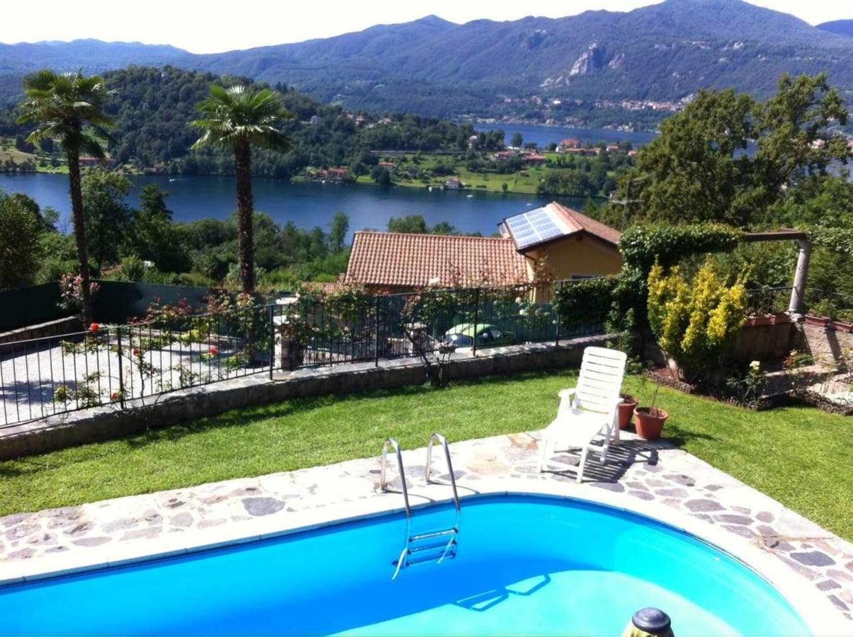 Domus Cusiana Complesso Vista Lago E Piscina Miasino Zewnętrze zdjęcie